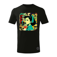 Magnolion Pop art kollázs v1 gyerek póló - 11 szín, 4-12 éves gyerek póló