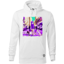 Magnolion Pop art kollázs v5 férfi pulóver - 19 szín, S-5XL férfi pulóver, kardigán