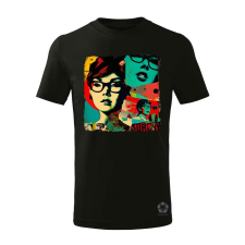 Magnolion Pop art kollázs v9 gyerek póló - 11 szín, 4-12 éves gyerek póló