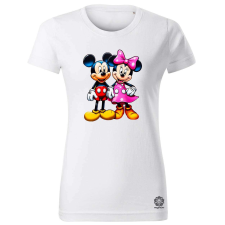Magnolion Pop art Mickey és Minnie v1 női póló - 19 szín, XS-2XL női póló