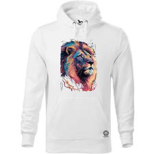Magnolion Pop art oroszlán v1 férfi pulóver - 19 szín, S-5XL férfi pulóver, kardigán