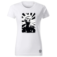 Magnolion Pop art punk portré v2 női póló - 19 szín, XS-2XL női póló