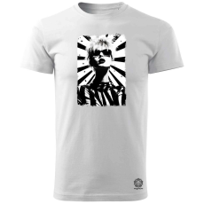 Magnolion Pop art punk portré v3 férfi póló - 19 szín, S-3XL