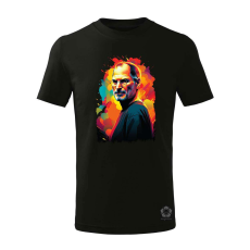 Magnolion Pop art Steve Jobs v3 gyerek póló - 11 szín, 4-12 éves