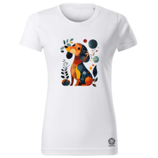 Magnolion Pop art tacskó v2 női póló - 19 szín, XS-2XL női póló