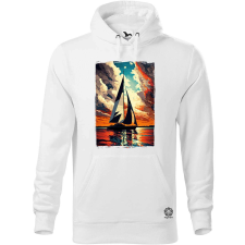 Magnolion Pop art vitorlás v2 férfi pulóver - 19 szín, S-5XL férfi pulóver, kardigán
