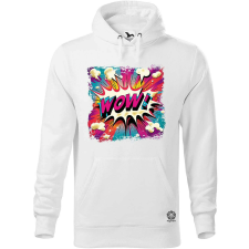 Magnolion Pop art WOW v2 férfi pulóver - 19 szín, S-5XL férfi pulóver, kardigán