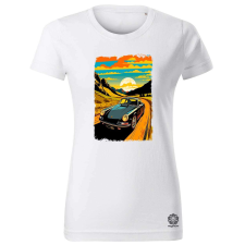 Magnolion Porshe 911 retró utazás v2 női póló - 19 szín, XS-2XL női póló