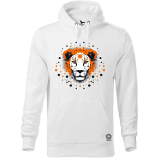 Magnolion Pozitív alakzat negatív tér oroszlán v3 férfi pulóver - 19 szín, S-5XL