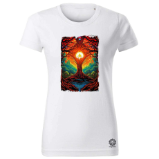 Magnolion Pszichedelikus Az élet fája v11 női póló - 19 szín, XS-2XL