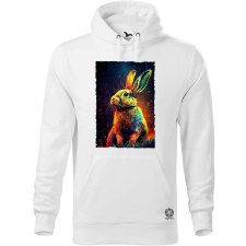 Magnolion Pszichedelikus nyuszi v12 férfi pulóver - 19 szín, S-5XL férfi pulóver, kardigán