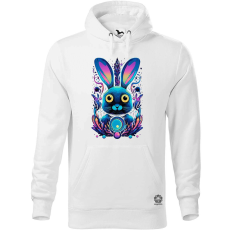 Magnolion Pszichedelikus nyuszi v2 férfi pulóver - 19 szín, S-5XL
