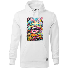 Magnolion Pszichedelikus szörny maszk v6 férfi pulóver - 19 szín, S-5XL