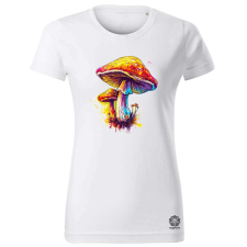 Magnolion Pszichedelikus varázsgomba v7 női póló - 19 szín, XS-2XL női póló