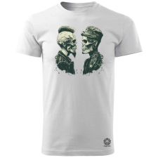 Magnolion Punk koponyák v1 férfi póló - 19 szín, S-3XL férfi póló