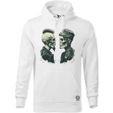 Magnolion Punk koponyák v1 férfi pulóver - 19 szín, S-5XL férfi pulóver, kardigán