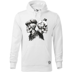 Magnolion Punk koponyák v4 férfi pulóver - 19 szín, S-5XL
