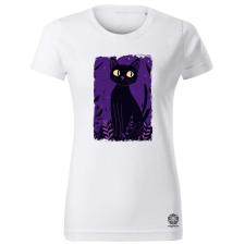 Magnolion Rajz cica v19 női póló - 19 szín, XS-2XL női póló