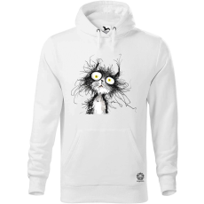 Magnolion Rajz cica v4 férfi pulóver - 19 szín, S-5XL