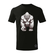 Magnolion Rajz gorilla v1 gyerek póló - 11 szín, 4-12 éves gyerek póló