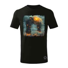 Magnolion Rajz holló v6 gyerek póló - 11 szín, 4-12 éves gyerek póló