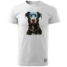 Magnolion Rajz pitbull v1 férfi póló - 19 szín, S-3XL férfi póló