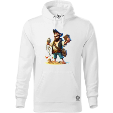 Magnolion Rajzfilm kalóz v4 férfi pulóver - 19 szín, S-5XL férfi pulóver, kardigán
