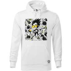 Magnolion Rajzfilm punk srác v24 férfi pulóver - 19 szín, S-5XL