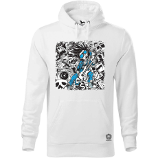 Magnolion Rajzfilm punk srác v36 férfi pulóver - 19 szín, S-5XL