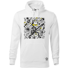 Magnolion Rajzfilm punk srác v41 férfi pulóver - 19 szín, S-5XL férfi pulóver, kardigán