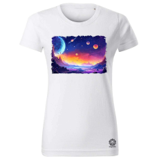 Magnolion Rajzfilm űr v2 női póló - 19 szín, XS-2XL