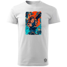 Magnolion Rajzfilmhős v5 férfi póló - 19 szín, S-3XL