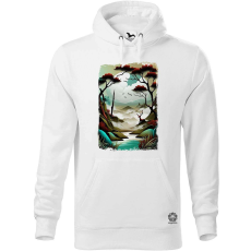 Magnolion Részletes tájkép v3 férfi pulóver - 19 szín, S-5XL