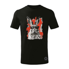 Magnolion Retró nyuszi v12 gyerek póló - 11 szín, 4-12 éves gyerek póló