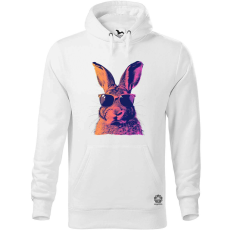 Magnolion Retró nyuszi v8 férfi pulóver - 19 szín, S-5XL