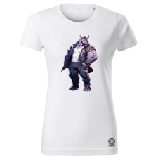 Magnolion Rocksteady anime fanart v5 női póló - 19 szín, XS-2XL női póló