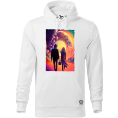 Magnolion Séta pchihedelikus mennyországban v3 férfi pulóver - 19 szín, S-5XL