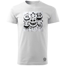 Magnolion Smile graffiti v12 férfi póló - 19 szín, S-3XL férfi póló