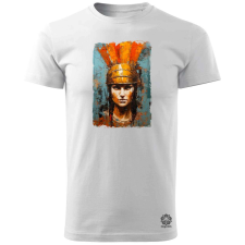 Magnolion Spártai női harcos v2 férfi póló - 19 szín, S-3XL férfi póló