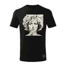 Magnolion Szavak kollázs v2 gyerek póló - 11 szín, 4-12 éves gyerek póló