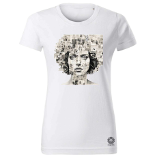 Magnolion Szavak kollázs v2 női póló - 19 szín, XS-2XL