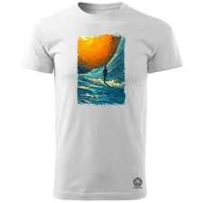 Magnolion Szörf fantázia v1 férfi póló - 19 szín, S-3XL férfi póló