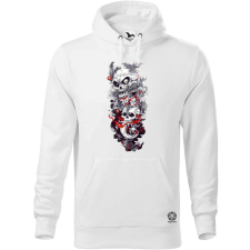 Magnolion Szörny koponya v3 férfi pulóver - 19 szín, S-5XL férfi pulóver, kardigán