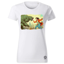 Magnolion Szuperhős harc v14 női póló - 19 szín, XS-2XL női póló