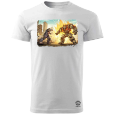 Magnolion Szuperhős harc v27 férfi póló - 19 szín, S-3XL férfi póló