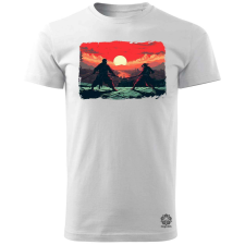 Magnolion Szuperhős harc v29 férfi póló - 19 szín, S-3XL férfi póló