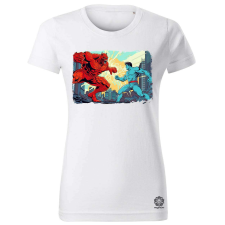 Magnolion Szuperhős harc v41 női póló - 19 szín, XS-2XL női póló