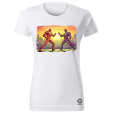 Magnolion Szuperhős harc v47 női póló - 19 szín, XS-2XL női póló
