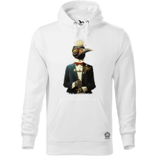 Magnolion Szürreális embermadár v1 férfi pulóver - 19 szín, S-5XL férfi pulóver, kardigán