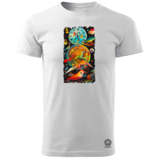 Magnolion Szürreális naptár fantázia v1 férfi póló - 19 szín, S-3XL férfi póló